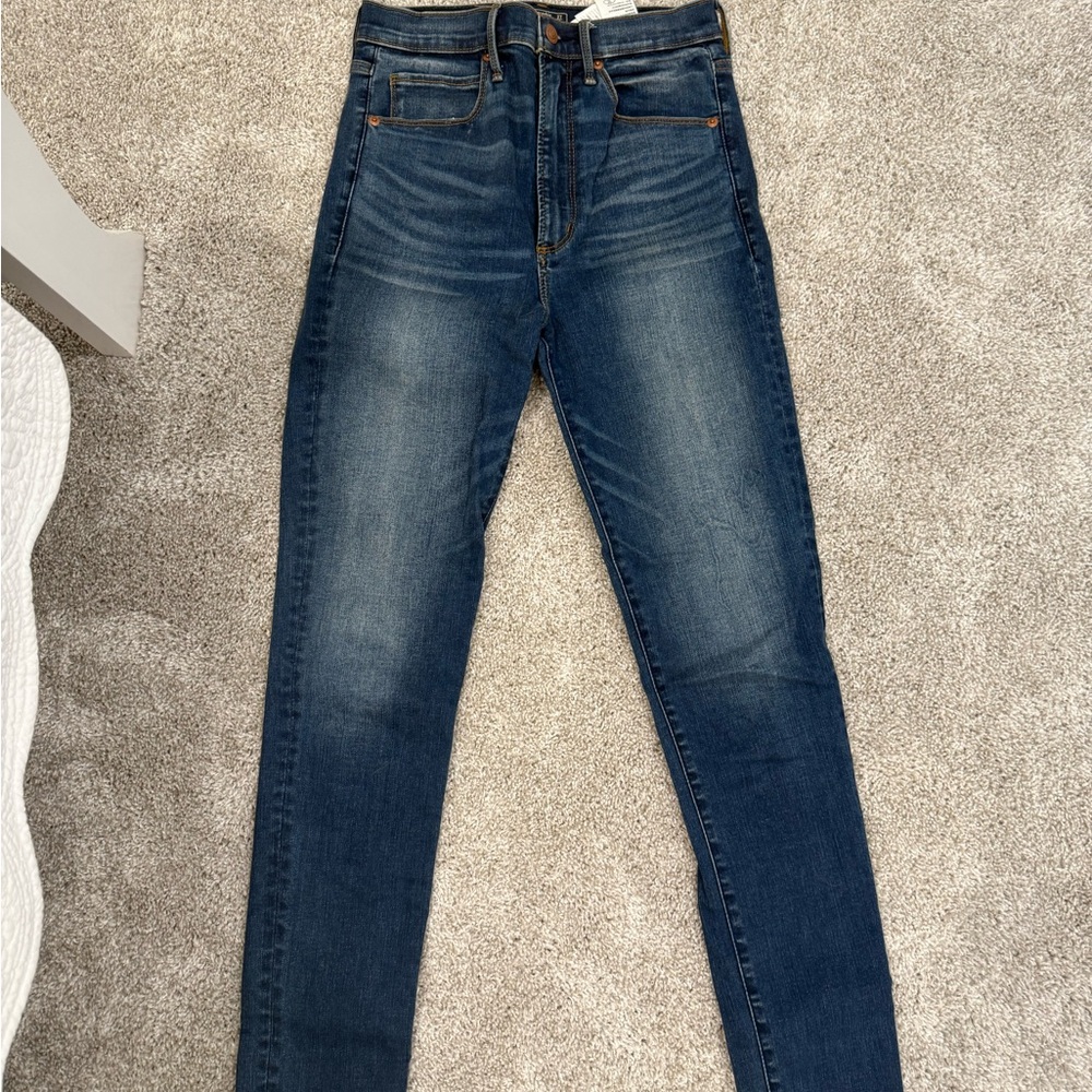 Abercrombie & Fitch High Rise Blue Jeans